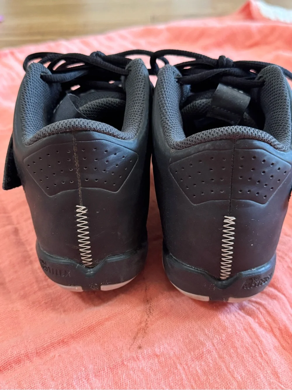 Nike Kids Black and White V Trout Baseball Cleats